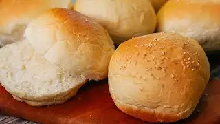 Burger Bun Recipe Eggless Without Oven | Homemade Burger Bun Recipe | Toasted