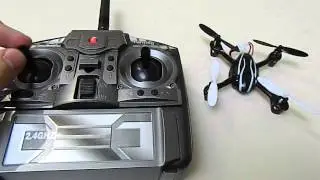 41594 J-67385 Квадрокоптер ZT Model UFO mini 65мм RC Quadcopter 2.4ГГц 4CH RTF черно-белый