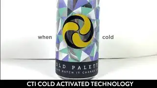 Thermochromic Cold Activated Cans from CTI