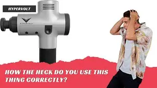 Hypervolt Percussion Gun How do you use it #percussiontherapy #massage #deeptissue #fitness