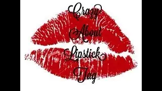 Crazy About Lipstick Tag
