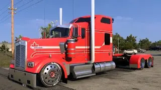 American Truck Simulator / Kenworth W900 Long and Lowered Part 5 / Let's Play