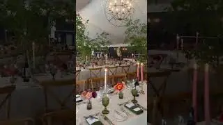 Pavilion Wedding Styling at Pylewell Park | Green & Blush Pink Elegance