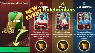 RULEBREAKERS IS HERE | 🔥 NEW EVENT 🤩FREE PACK OPENING ✅ FC MOBILE 🔥