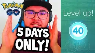 LEVEL 40 by ONLY SPINNING POK&Eacute;STOPS! (Pok&eacute;mon GO World Record)