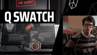 Swatch Q No Time To Die Watch - Geneva Adventure