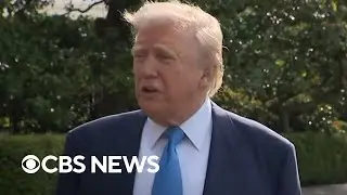 Trump addresses potential trade deals, Ukraine peace talks