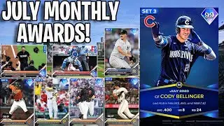 NEW July Monthly Awards Program With Lighting 99 Cody Bellinger!