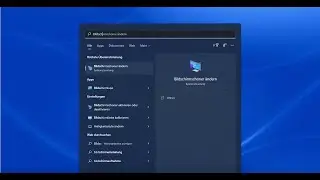 Bildschirmsperre bei Windows 11 einstellen