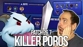 Are poros causing damage?! | Patch Notes 26.7 Rundown