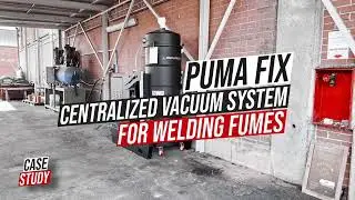 Centralized Vacuum System 4.0 for Welding Fumes | Depureco