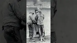 Colorized Footage: Manfred Pernass, Who Was Executed for Wearing an American Uniform, 1944