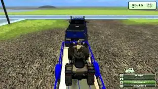 Farming Simulator Let's Play - EP 4 PT 1 Mudding and Hauling