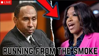 Stephen A. Smith CALLS OUT Jasmine Crockett for DUCKING Him After Insane “Django” Insult!