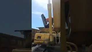 Manual Charging of Solar on Komatsu PC200 Excavator‼️#shorts #excavator #miningmachinery