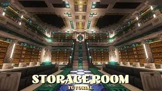 Обучающее видео по созданию складского помещения Minecraft Fantasy &mdash; красивая и функциональная по...