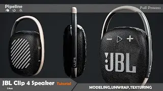 JBL Clip 4 Wireless Speaker Moldeing Tutorial 