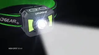 Life+Gear - LED ADVENTURE HEADLAMP (41-3919) || LED Rechargeable