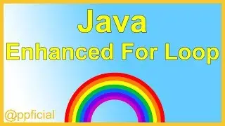 Java Enhanced For Loop for Iterating an Array - The For Each Loop by Example - APPFICIAL