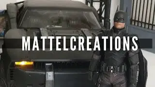 The Batman 2022 Batmobile (Mattelcreations x Hotwheels) Scaling