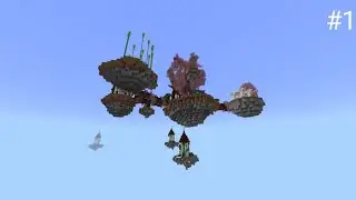 EXPLORING SKY ISLANDS | Minecraft FTB Evolved Infinity