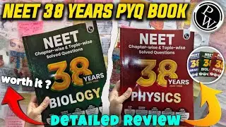 Neet 38 Years PYQ Book Worth Buying?📚🤯 | Physics Wallah | Coupon code to Buy 🤫 | #neet #pw #india