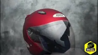 HELM MOTOR CENTRO HALF FACE DOUBLE VISOR CEWEK COWOK PRIA WANITA DEWASA STANDAR SNI ORIGINAL MURAH