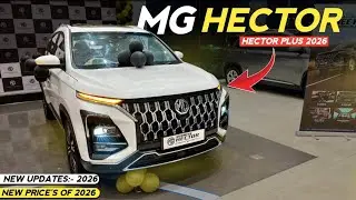 New Mg Hector Plus 2026 Full Review 👌 |₹11.99 Lack Me Turbo Petrol 🔥