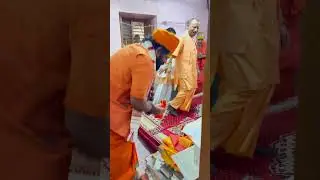 Yogi ji Ashram pr Ayodhya
