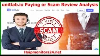 unitlab.io Paying or Scam Review Analysis