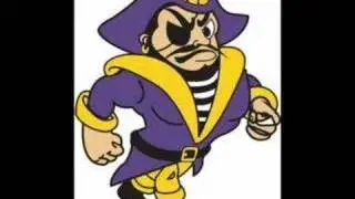 Udon Cheek -  Purple & Gold (East Carolina)