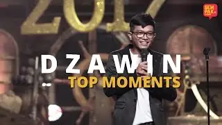 Maharaja Lawak Mega 2017 | Dzawin Top Moments