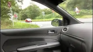 4WD Focus ST225 550HP Launch/Slide & flatfoot Shifting.