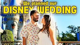 Planning Our Disney Fairy Tale Wedding | Menu Tasting, Photos and Venue Tour
