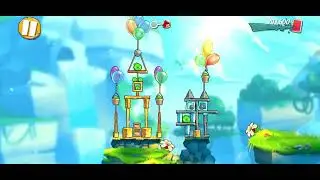 Angry bird Level 11 - Melody & Bubbles mengalahkan pasukan Pig