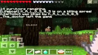 Minecraft PE : HUNGER GAMES EP.18 - POCKET EDITION SURVIVAL GAMES SERVER