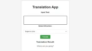 Offline Language Translator in Python using Transformers and Neural Network