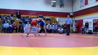 2015 Guelph FS57kg James Mancini (YMHA) vs Nico Megaludis (NLWC)
