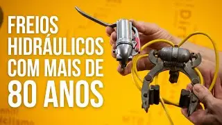 Freios hidr&aacute;ulicos com mais de 80 anos. Pedaleria