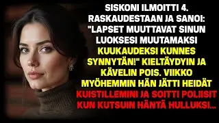 Sisko ilmoitti 4. raskaudestaan: 'Lapset muuttavat luoksesi, kunnes synnyt&auml;n!' Kielt&auml;ydyin...