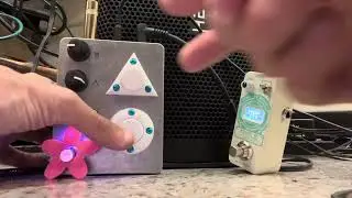 9/13/2024 Experiment Simon the Magpie Pedals FOAM delay pedal+Donner Triple Looper pedal
