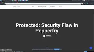 Pepperfry Security Flaw