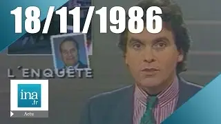 20h Antenne 2 du 18 novembre 1986 - Assassinat de Georges Besse | Archive INA