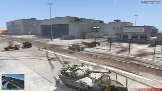 GTA V Franklin Six Stars Airport Shootout RDE 3.1.1 Juggernauts+ Tank Rampage + Escape