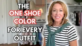 The one shoe color that will go with every single outfit!