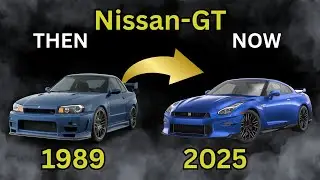 Nissan-GT (1989 - 2025) - Front, Back & Interior - Then vs Now Cars -  Cars Evolutions
