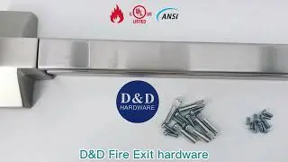Stainless Steel & Painted Steel Fire Exit Hardware &ndash; Anti Rust & Durable