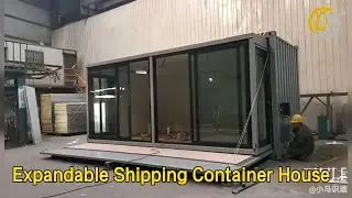 Prefabricated Expandable Shipping Container House 20 / 40hc Sound Insulation