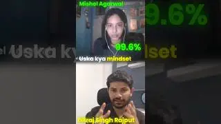 what is the midset of the Topper 💯🔥|| Ft. CBSE topper 99.60% #mindset #motivation #shorts