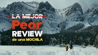 Ruta invernal a Prat de Cadí y la peor review de una mochila Deuter fox 30 #review